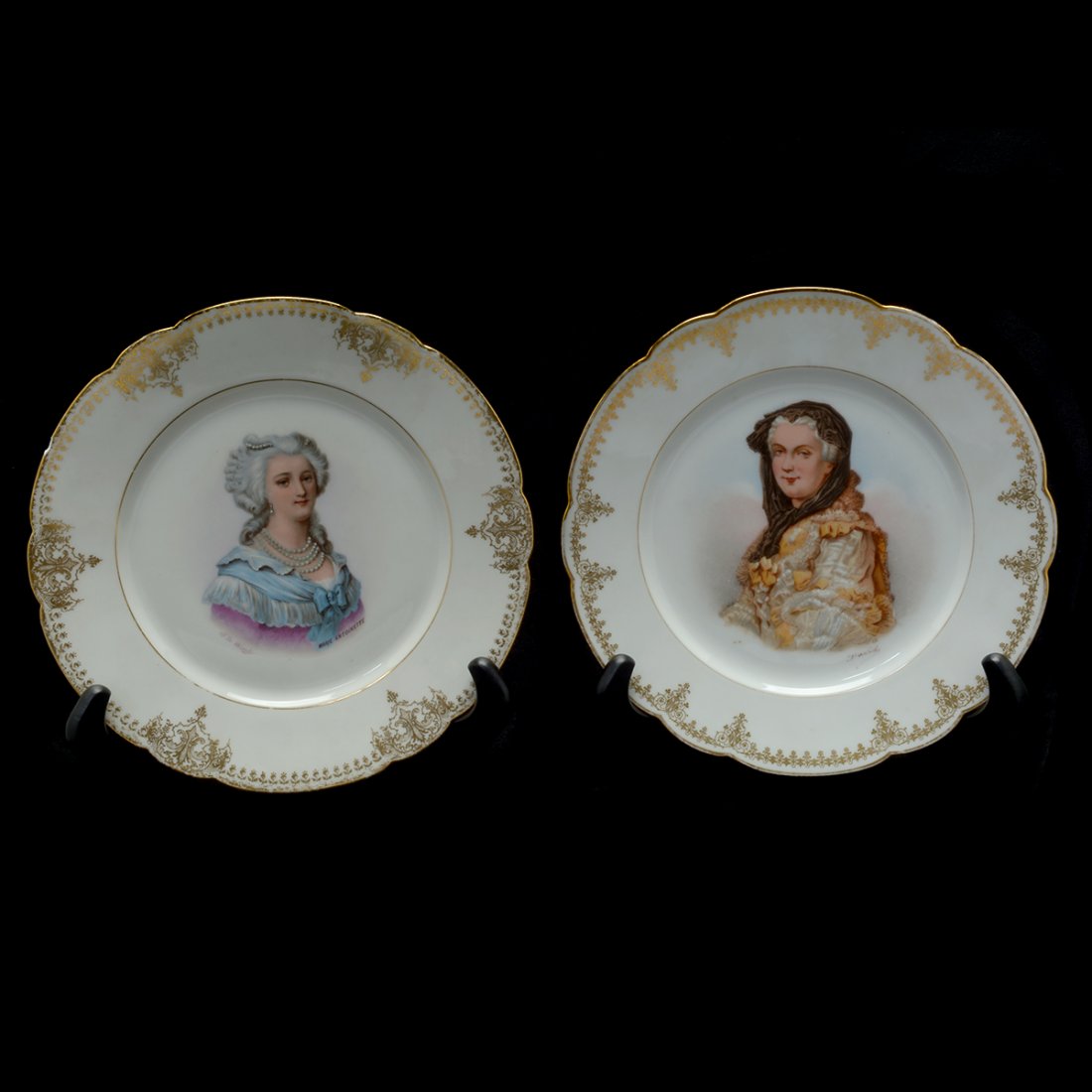 Ten Mid 19th Century Sevres Porcelain Plates (1 of 5)