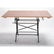 Industrial Chic Engineer's Table with Cast Iron Base