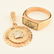 Collection of Two 14k Yellow Gold Jewelry Items.