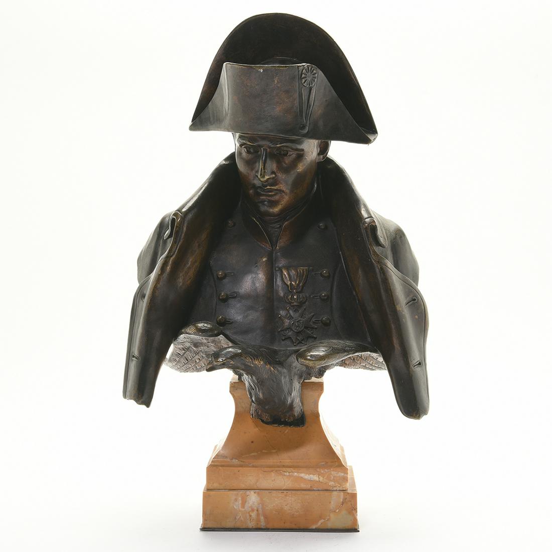 Francesco La Monaca Bronze Bust of Napoleon. (1 of 2)