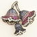 Gaspari Diamond, Multicolored Sapphire, Blackened 18k