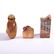 Large Chinese Agate Snuff Bottle and Two Seals - 2