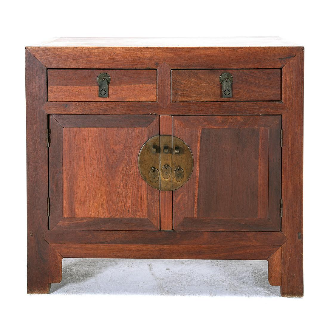 Chinese Huanghuali and Mixed Wood Cabinet* (1 of 3)