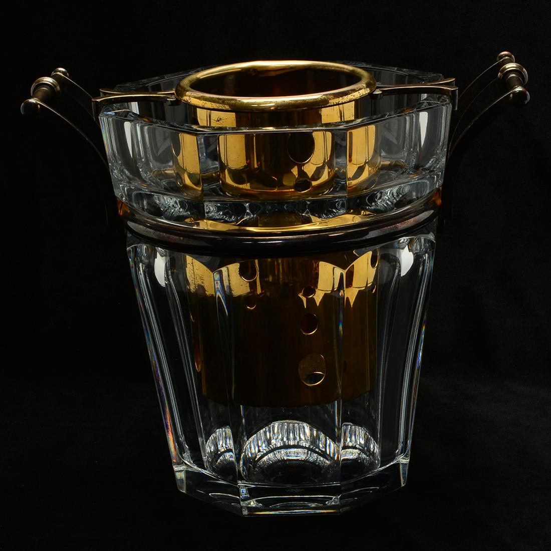 Baccarat Harcourt Pattern Champagne Bucket with Liner. (1 of 2)