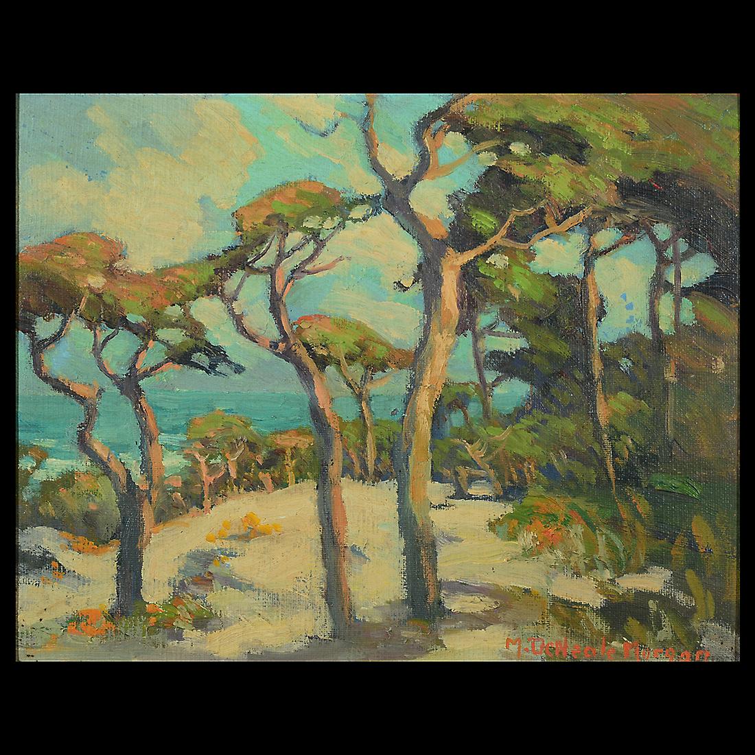 Mary DeNeal Morgan "Cypress Trees at the Carmel Coast" (1 of 3)