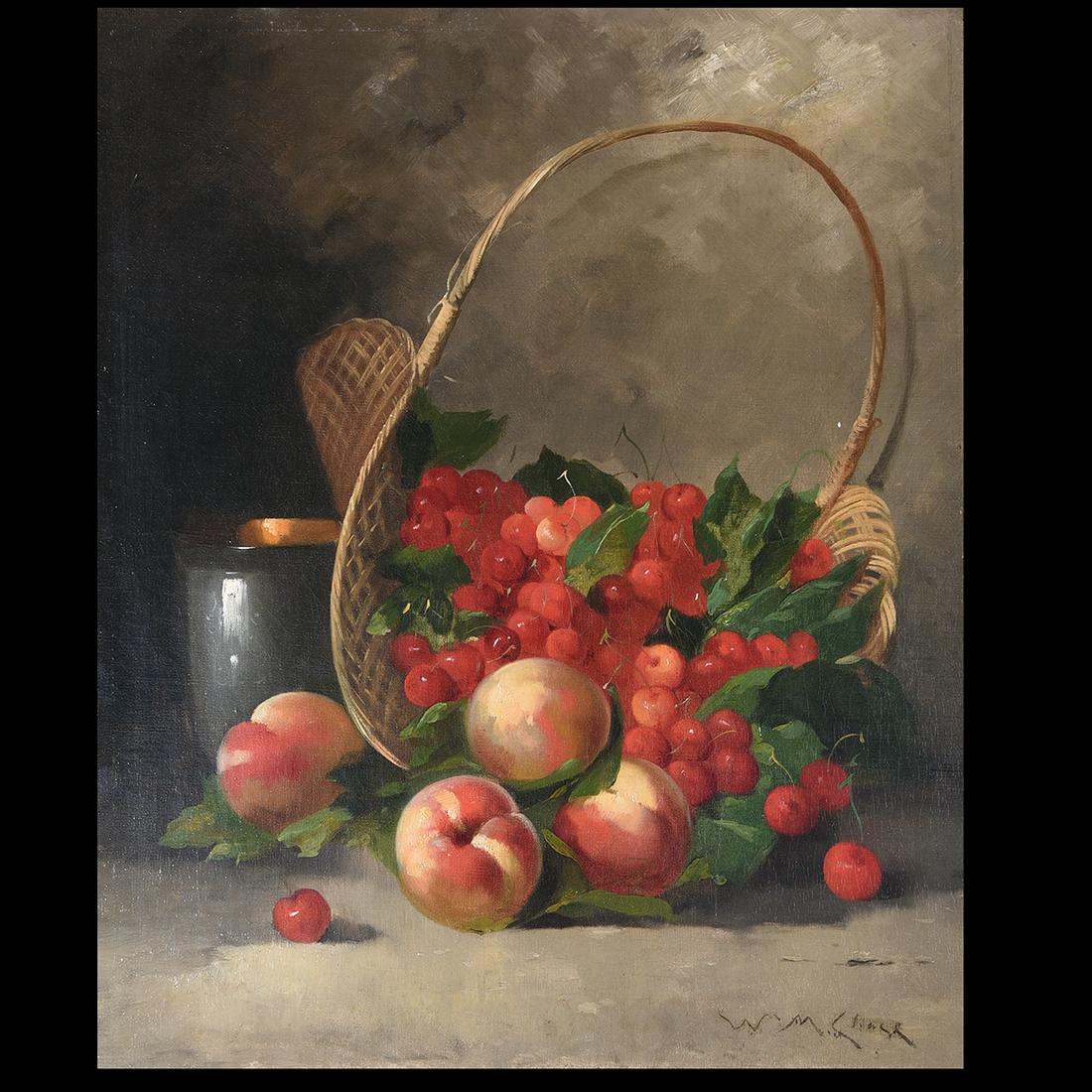Style of William Merrit Chase "Still Life with Cherries (1 of 4)