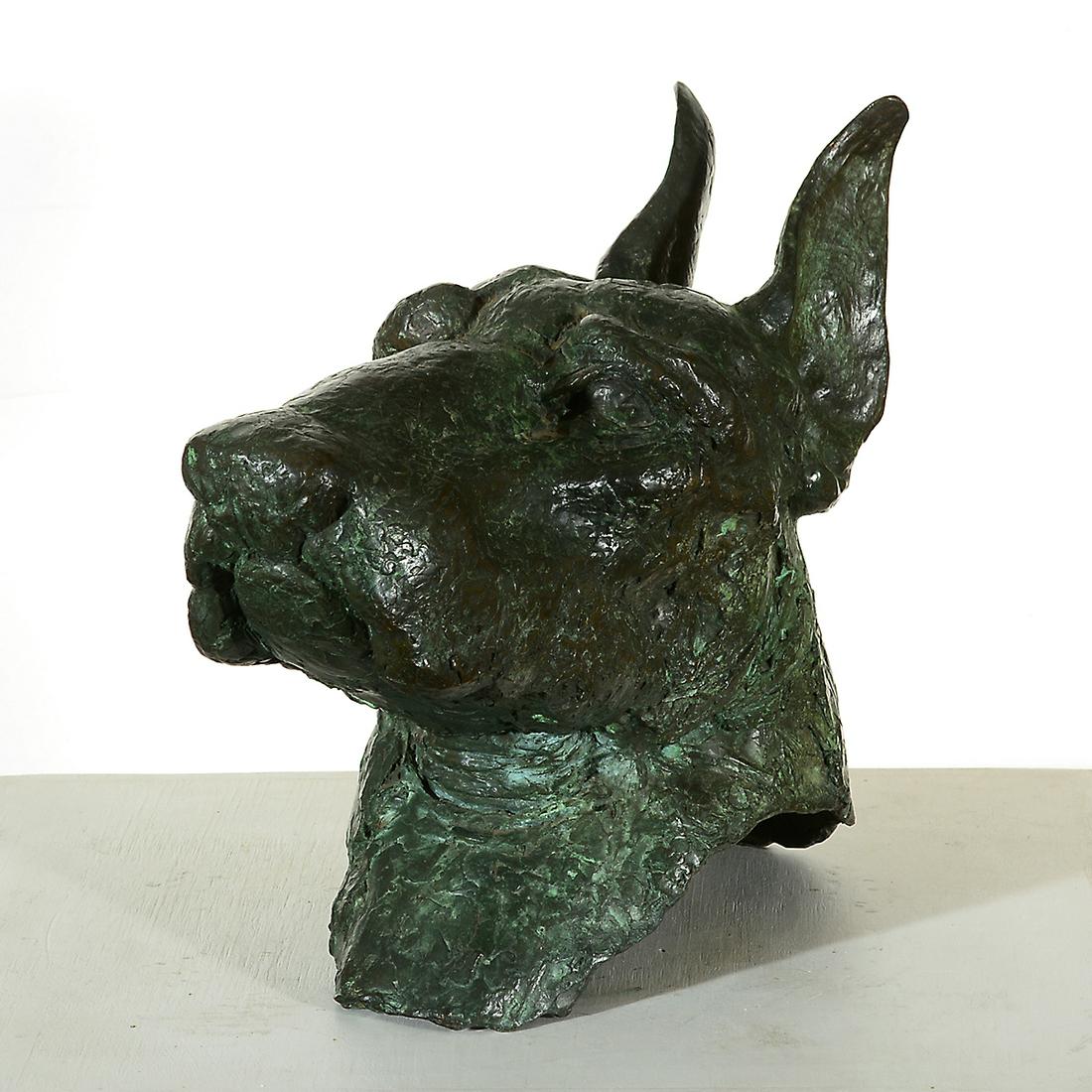 Sasha Schnittmann 'Doberman Pinscher'  bronze (1 of 5)