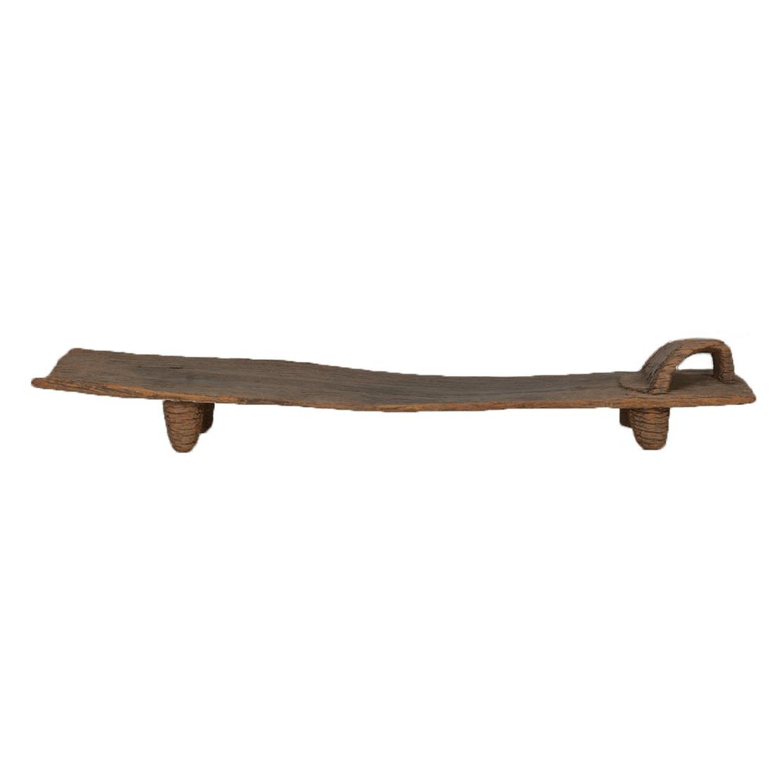 African Carved Wood Senufo Bed. (1 of 1)
