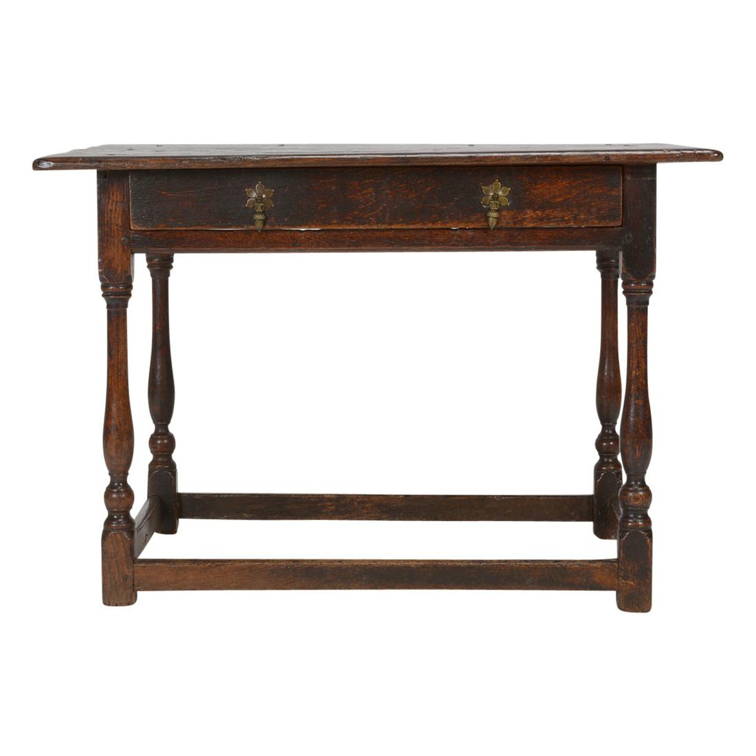 18th Century English George II Oak Table. (1 of 2)