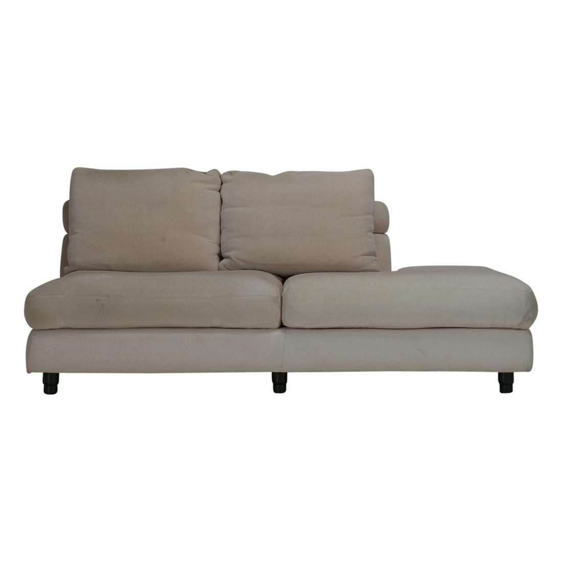 Roche Bobois Corner Sofa Upholstered in Ivory-Beige (1 of 2)