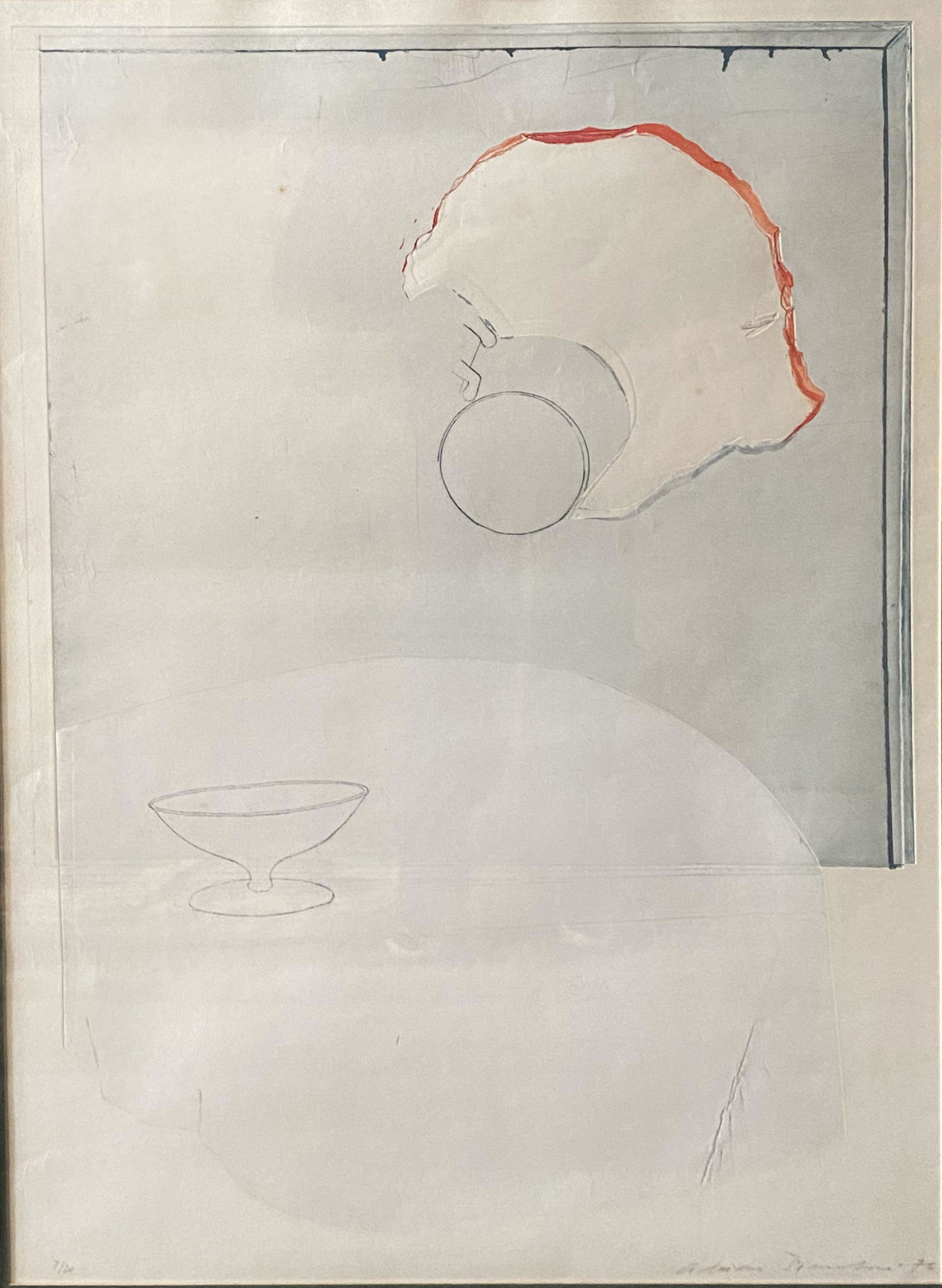 Adriana Simotova "Untitled" etching with embossing (1 of 4)