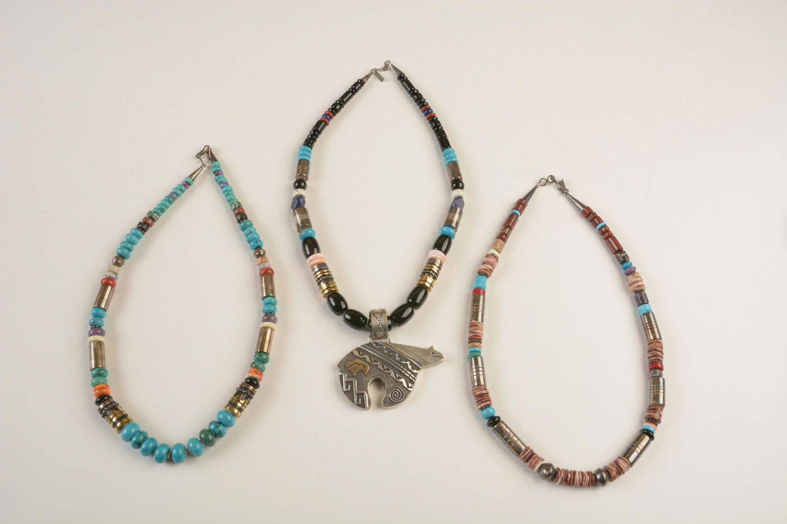 *Collection of Three Native American Thomas Singer (1 of 2)