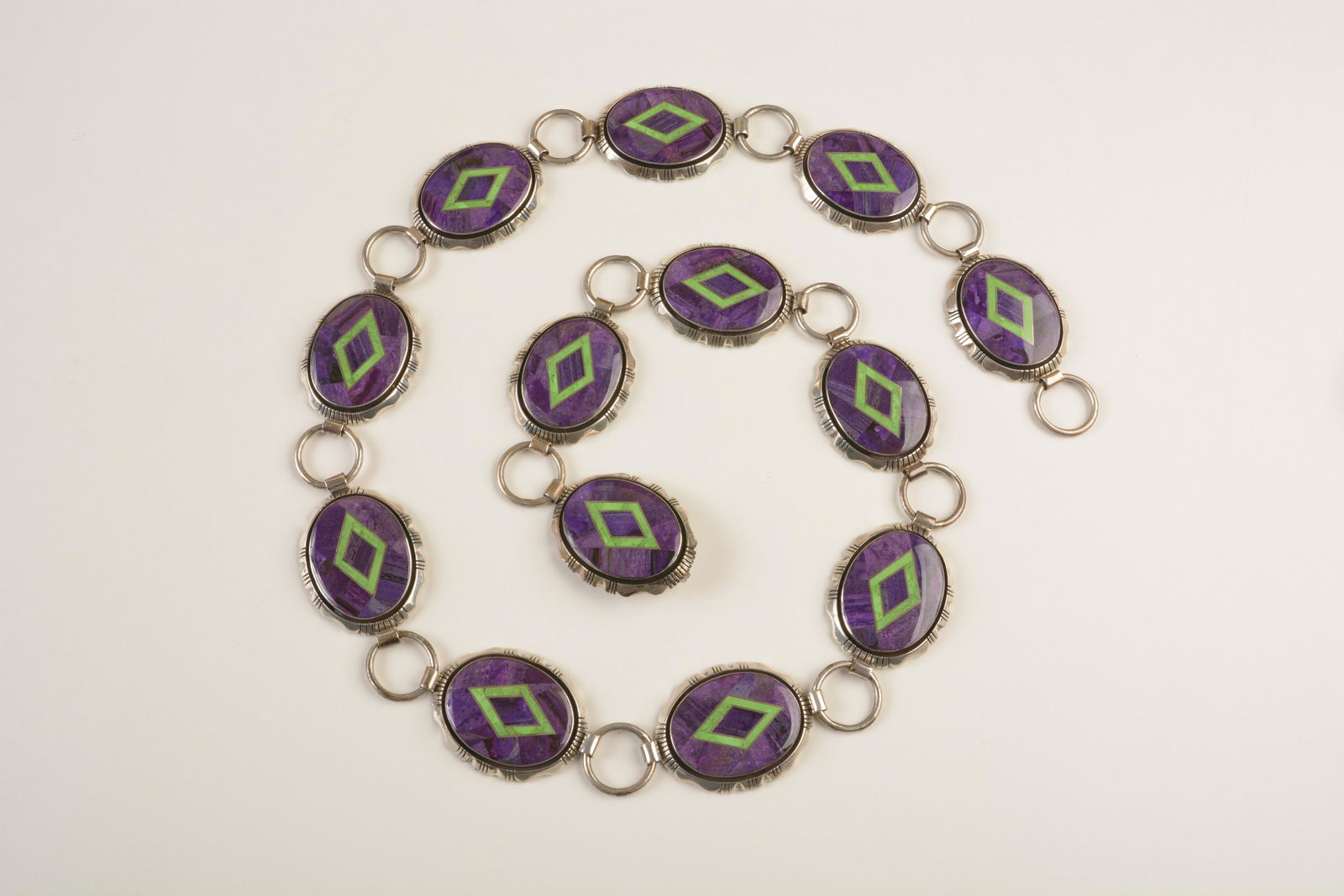 Native American Gilbert Nelson Sugilite, Turquoise, (1 of 2)