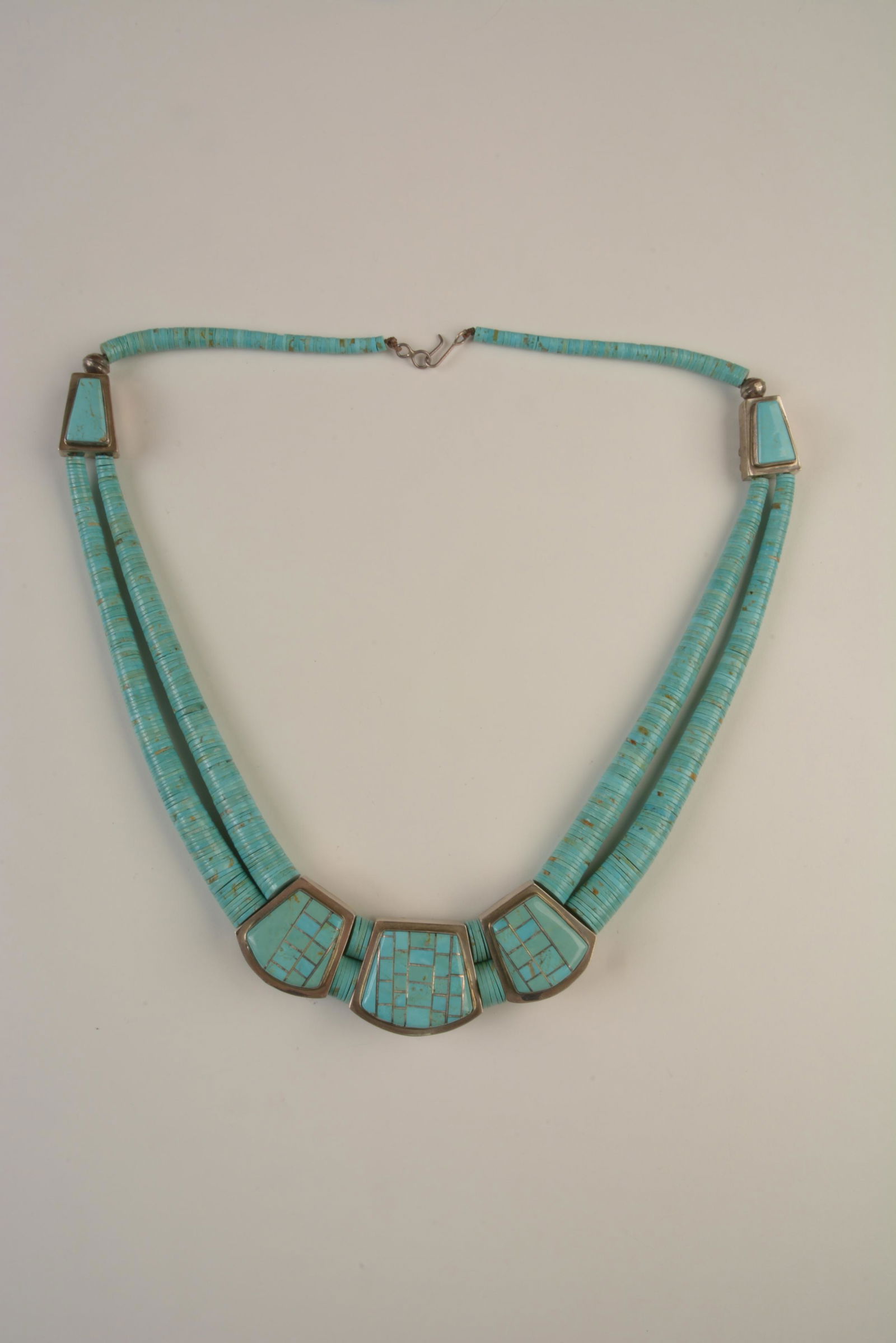 Native American Frank & Brihilda Coriz Kewa Turquoise, (1 of 3)