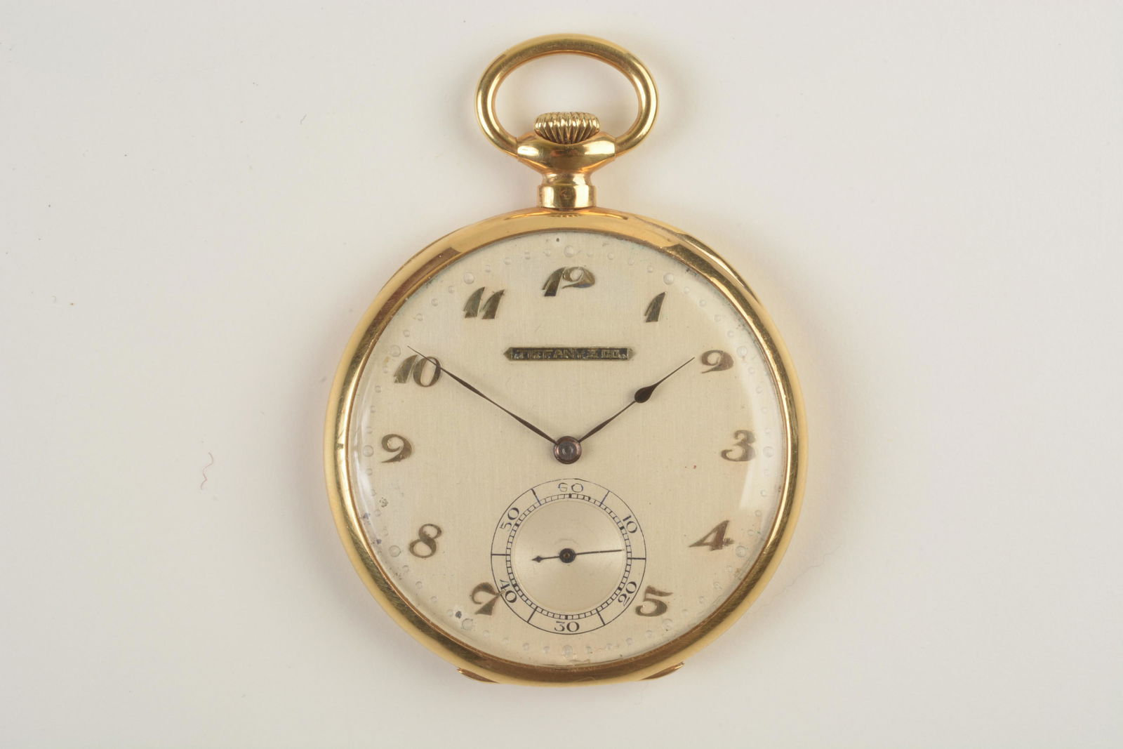 Agassiz for Tiffany & Co. 18k Yellow Gold Pocket Watch. (1 of 3)