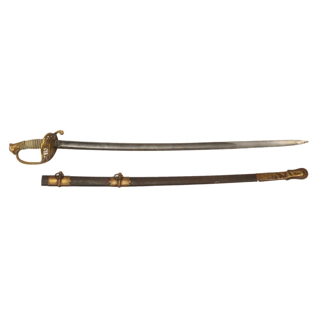 Ames Civil War Sword with Scabbard. (1 of 5)