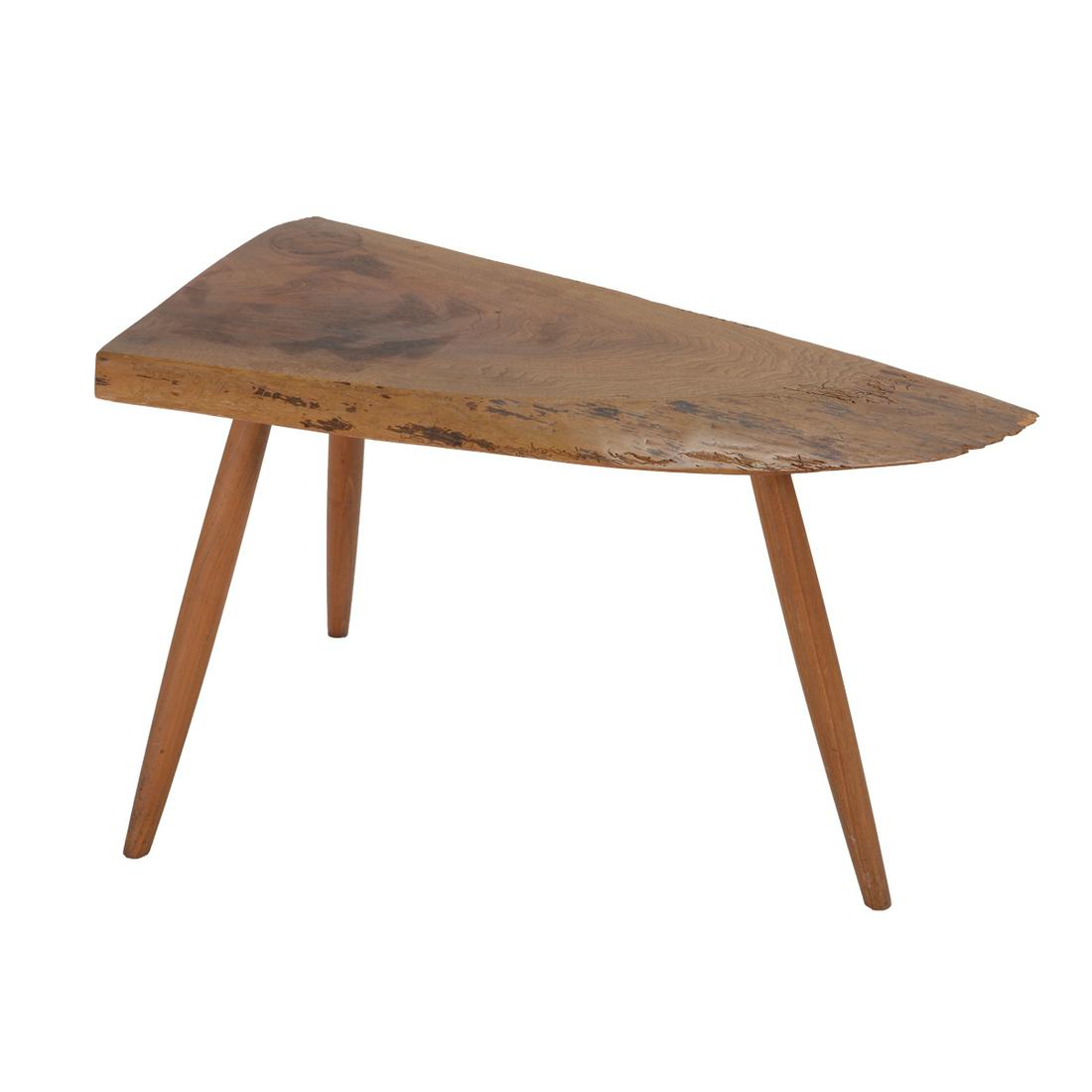 Nakashima Three Leg Slab Table.