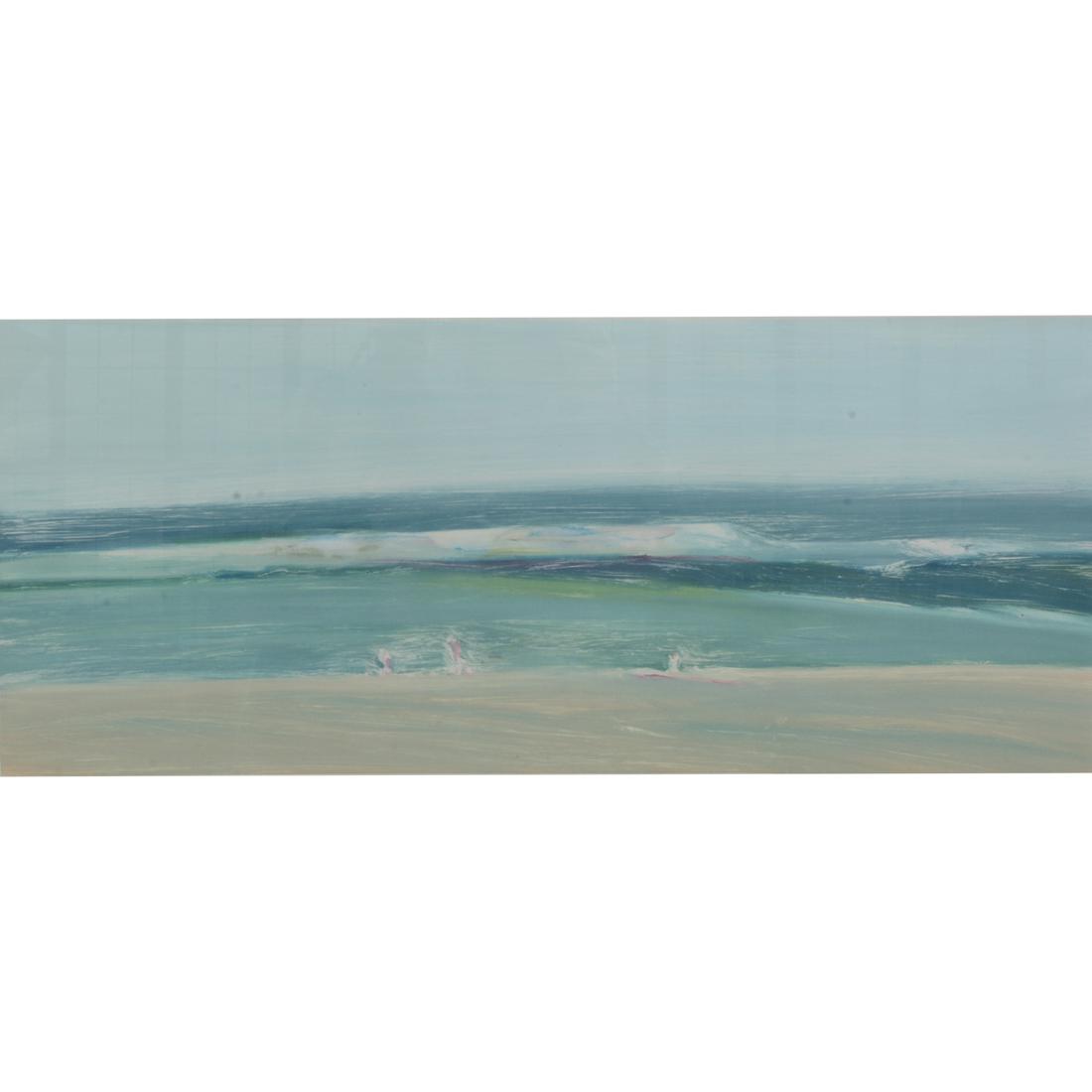 Gregory Kondos "On the Beach" monotype (1 of 6)