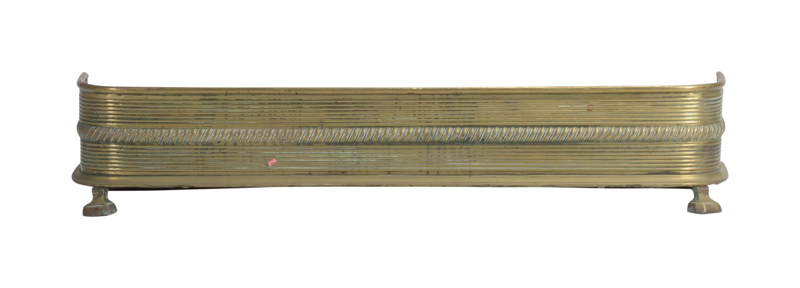 Two Late Victorian Brass Fire Fenders. (1 of 3)