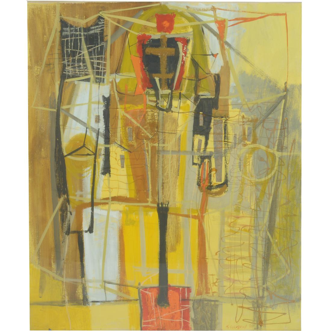 Katherine Westphal, The Armor of Sir Lancelot, Casein (1 of 6)