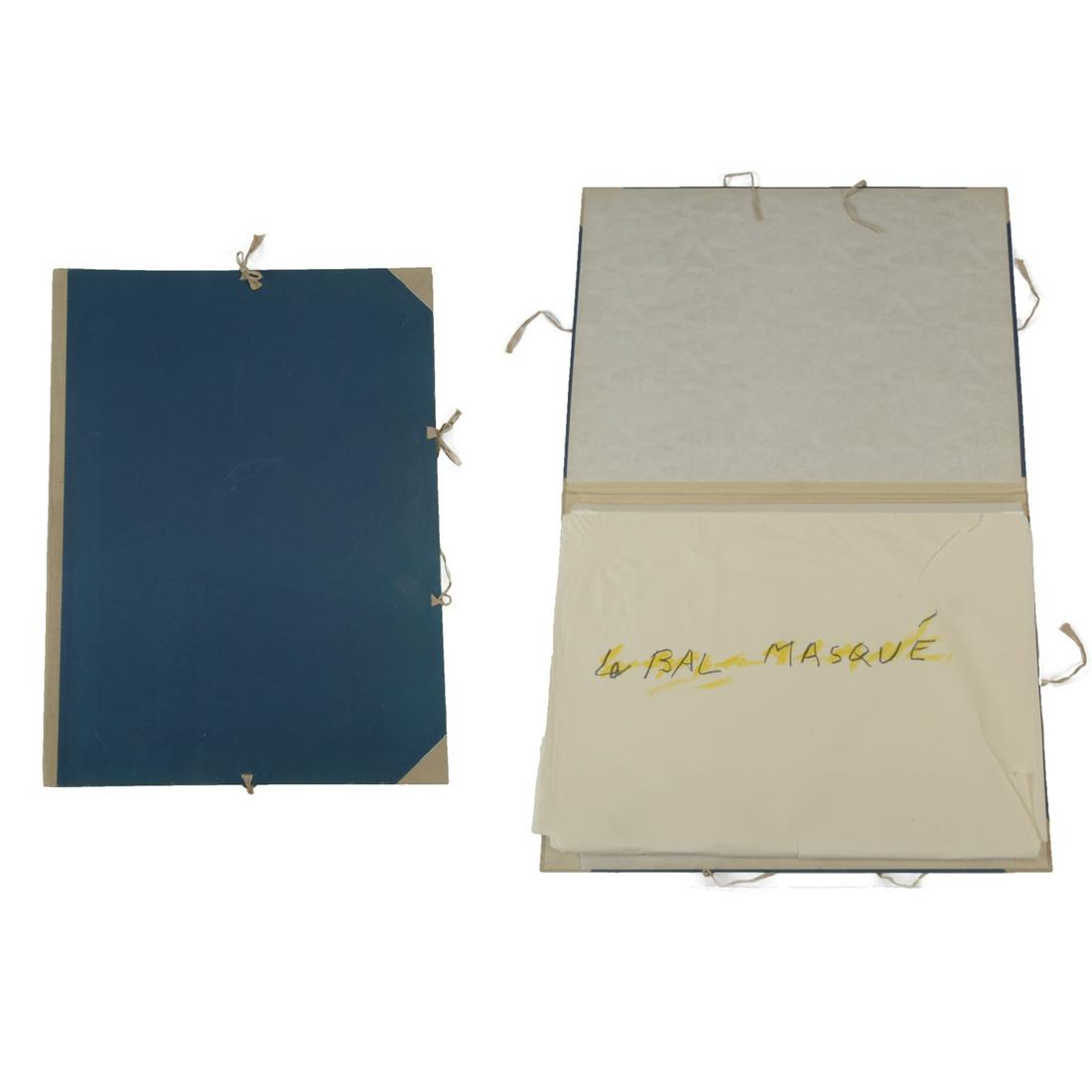 Oskar Kokoschka "La Bal Masque" lithograph portfolio (1 of 8)