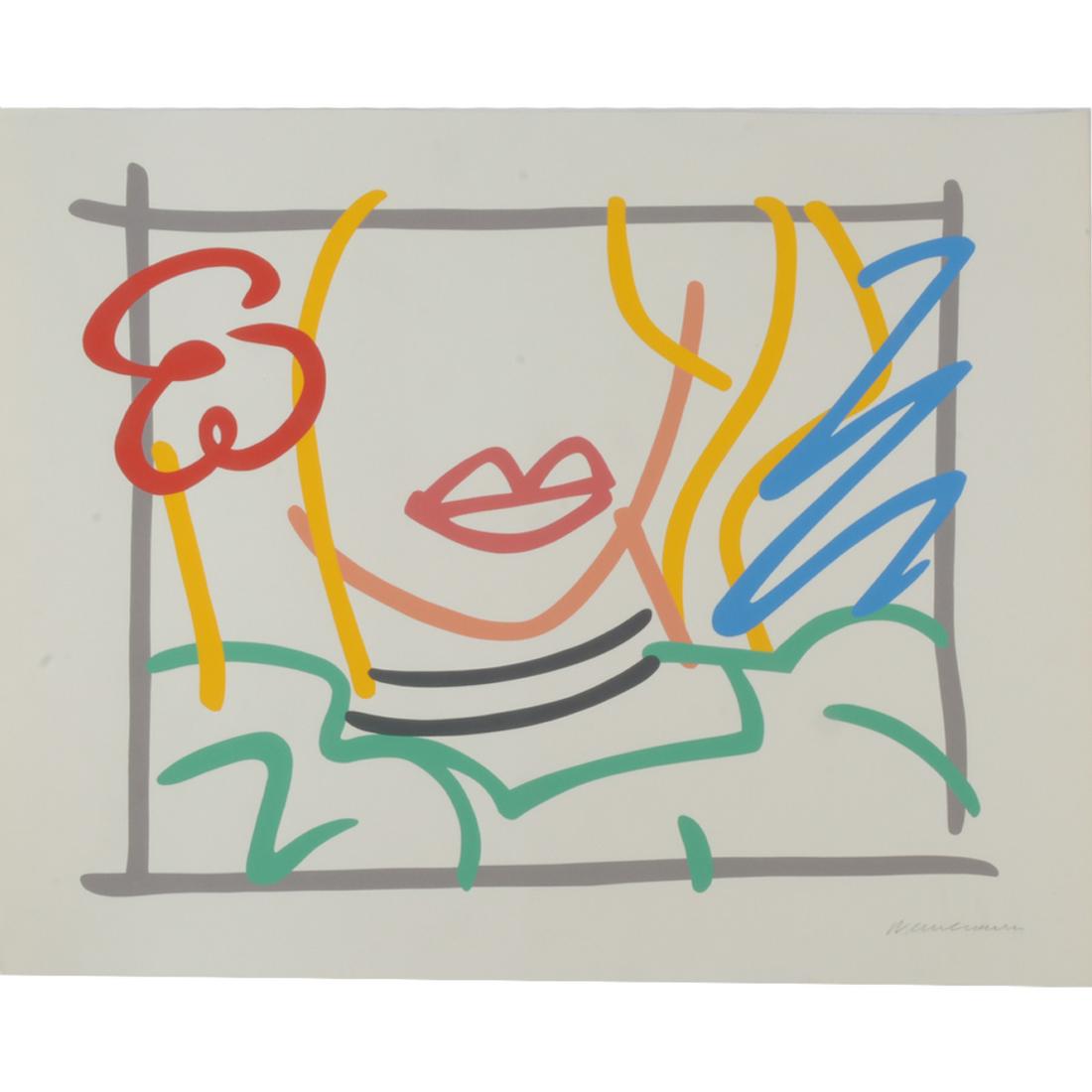 Tom Wesselmann "Monica" screenprint (1 of 1)
