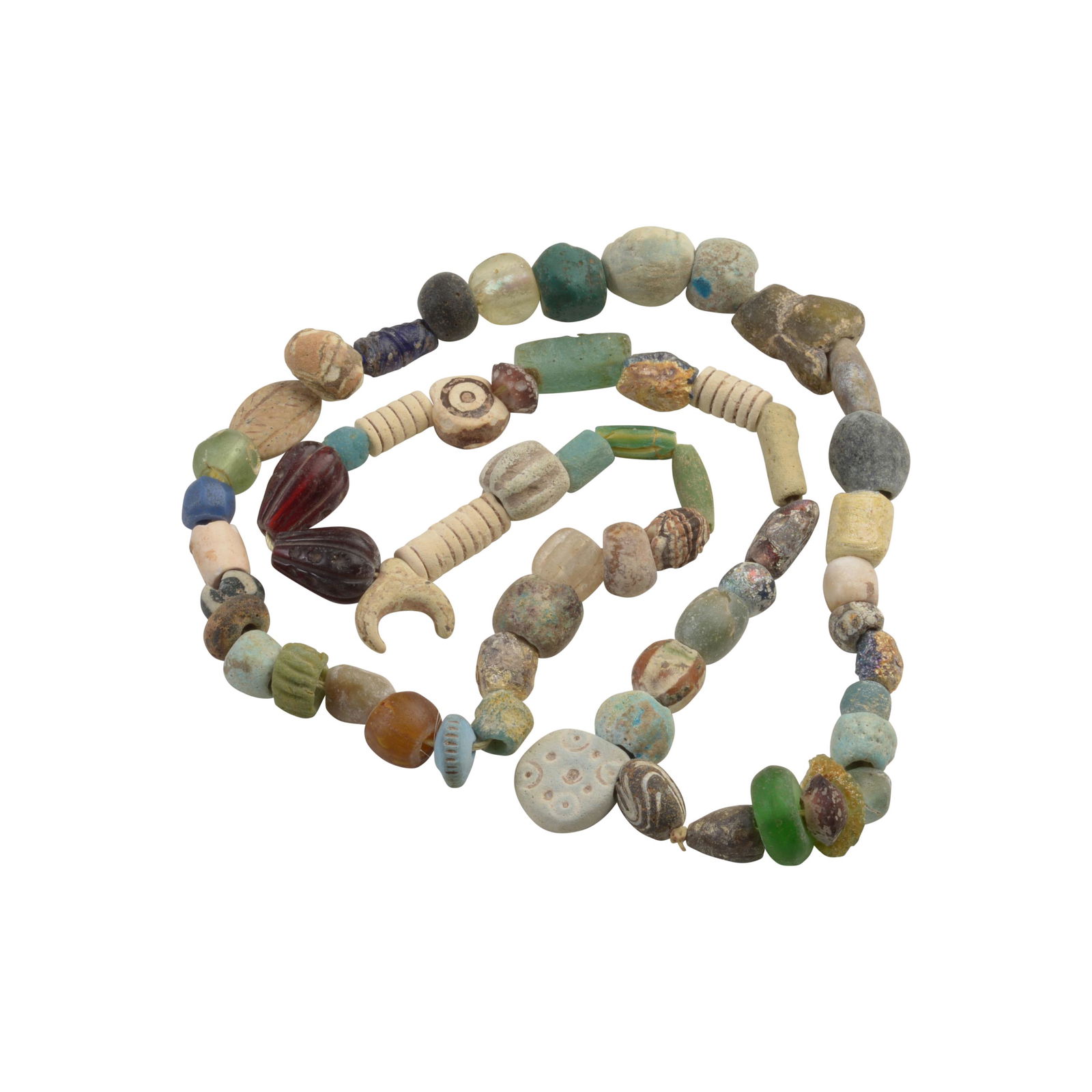 Ancient Islamic and Roman Period Bead Necklace. (1 of 5)