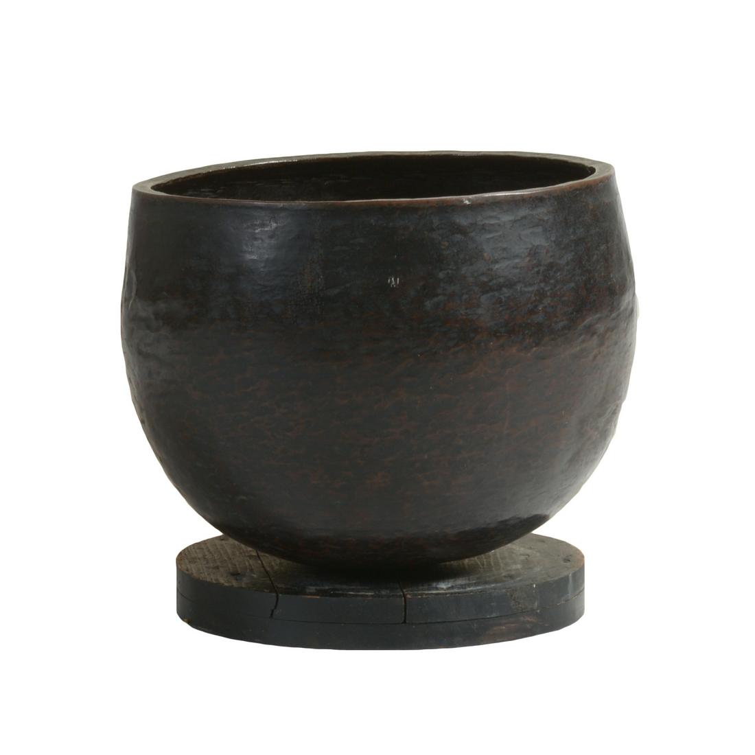 Large Japanese Copper Singing Bowl. (1 of 5)