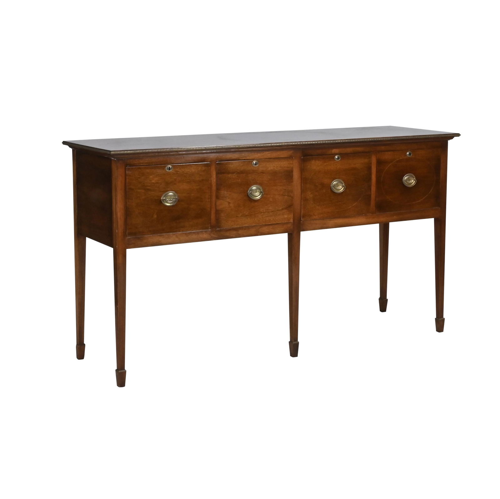 Sheraton Style Mahogany Buffet Sideboard. (1 of 3)