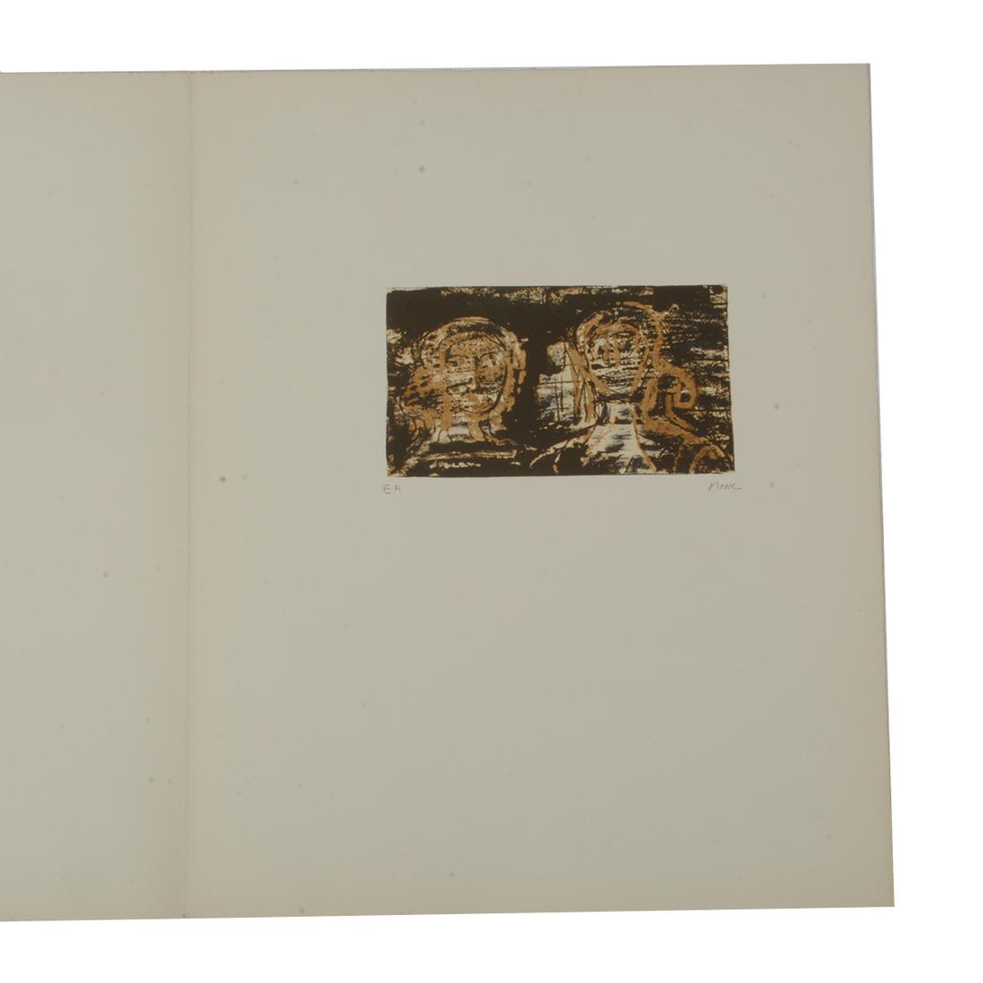 Henry Moore "Les PoÃ‹tes" and "Two Heads" (from La (1 of 4)