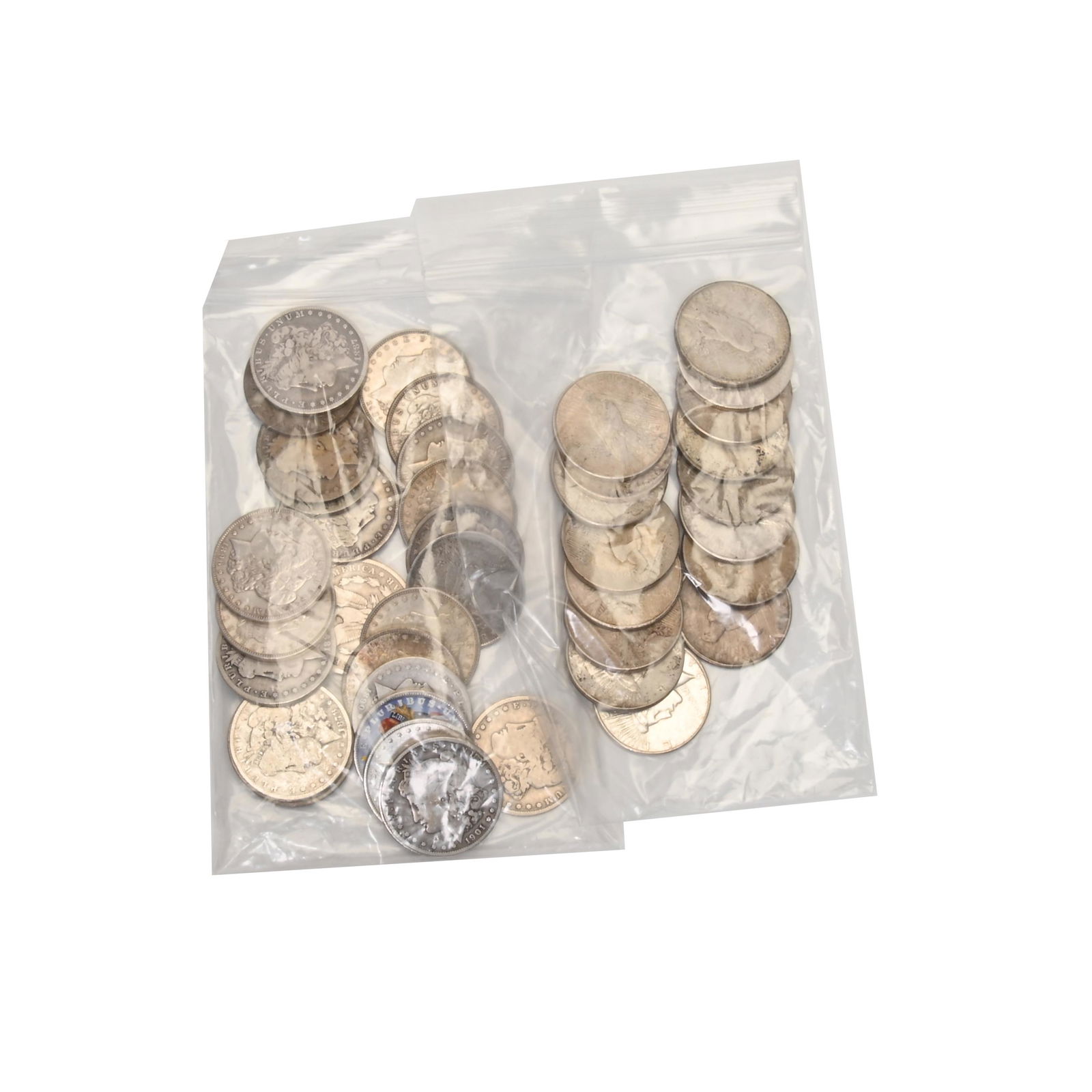 Collection of US Silver Dollars. (1 of 1)