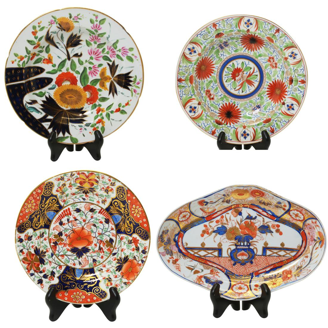 13 English Regency Period Imari Porcelain Articles (1 of 7)