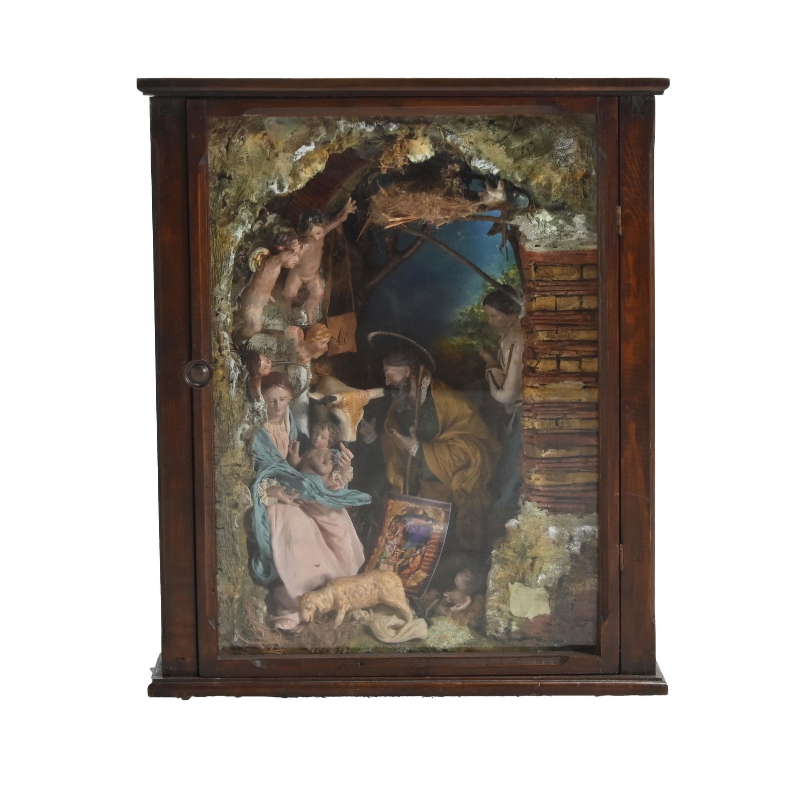 Italian Renaissance Revival Style Creche Scene (1 of 4)