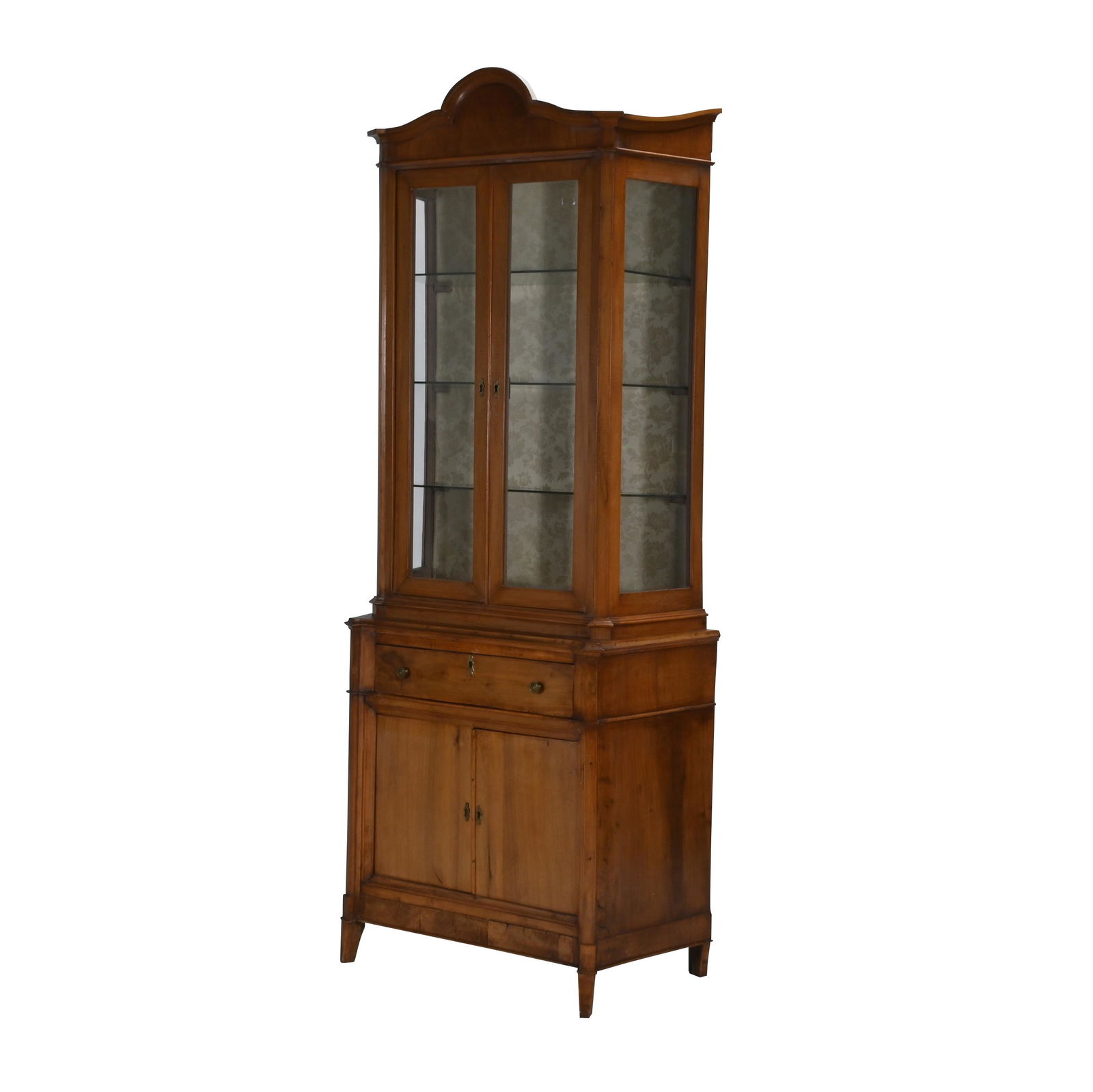 Empire Style Fruitwood Vitrine Cabinet (1 of 4)