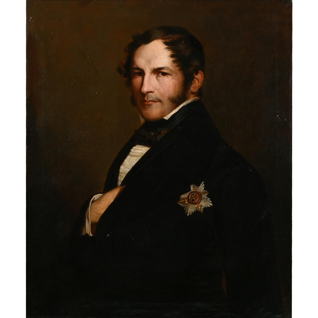 European School, "Portrait of King Leopold I" (1 of 3)