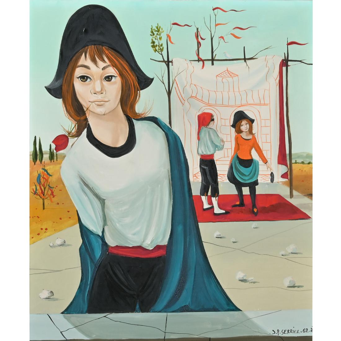 Jean Pierre Serrier, "Busnire Velours Noir i Fones," (1 of 5)