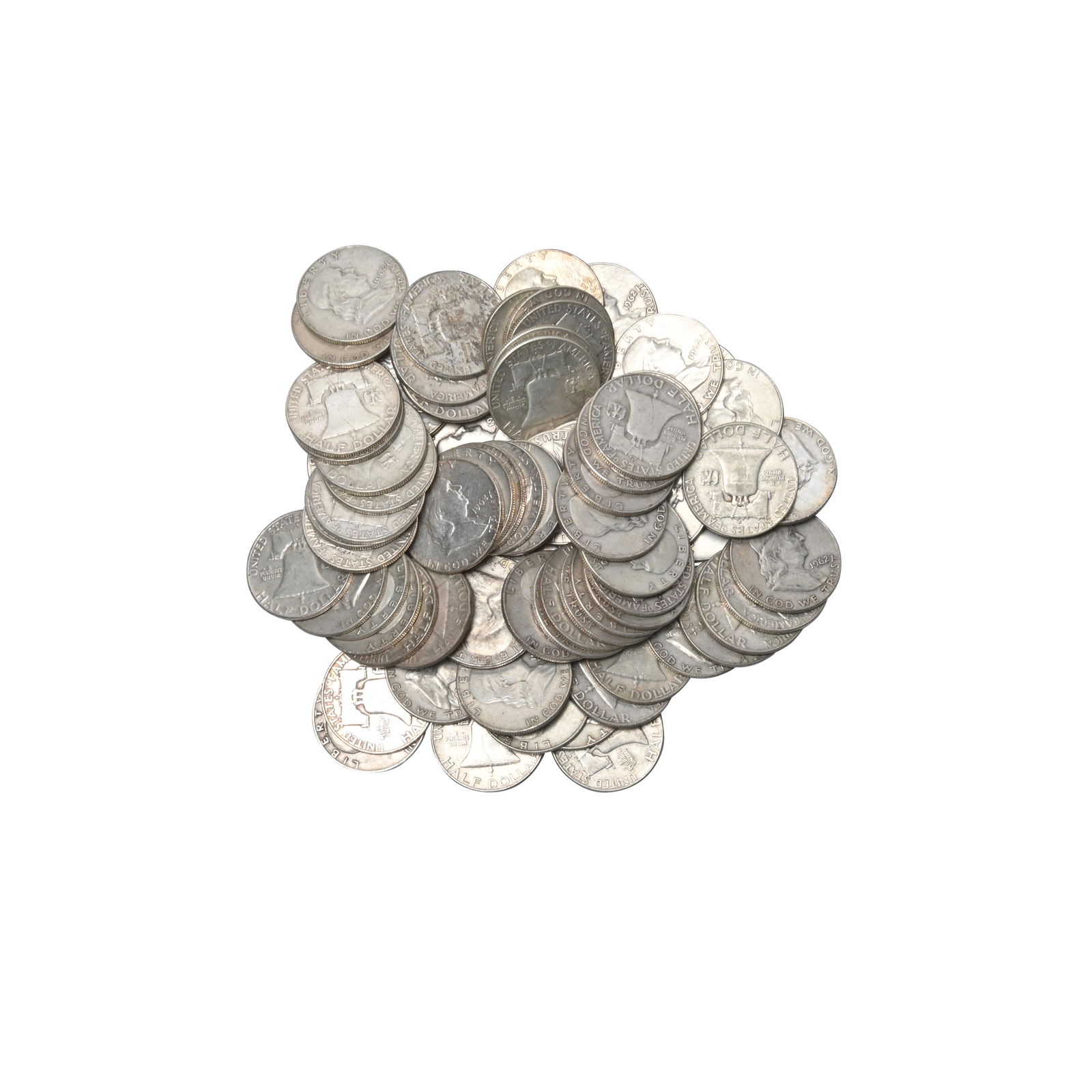 US Lot of (80) Half Dollars (1 of 1)