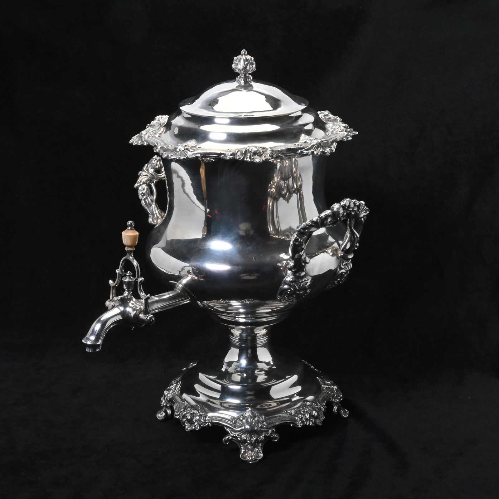 Austrian .800 Silver Samovar. (1 of 5)