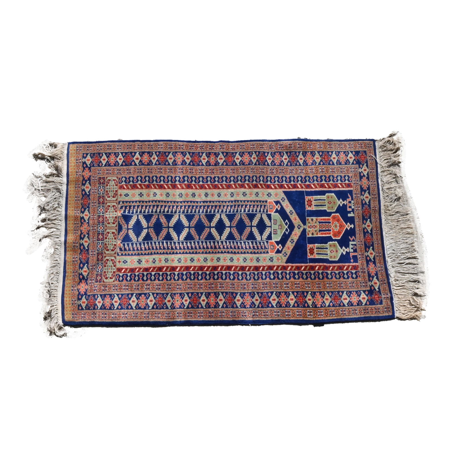 Persian Wool Prayer Rug. (1 of 3)