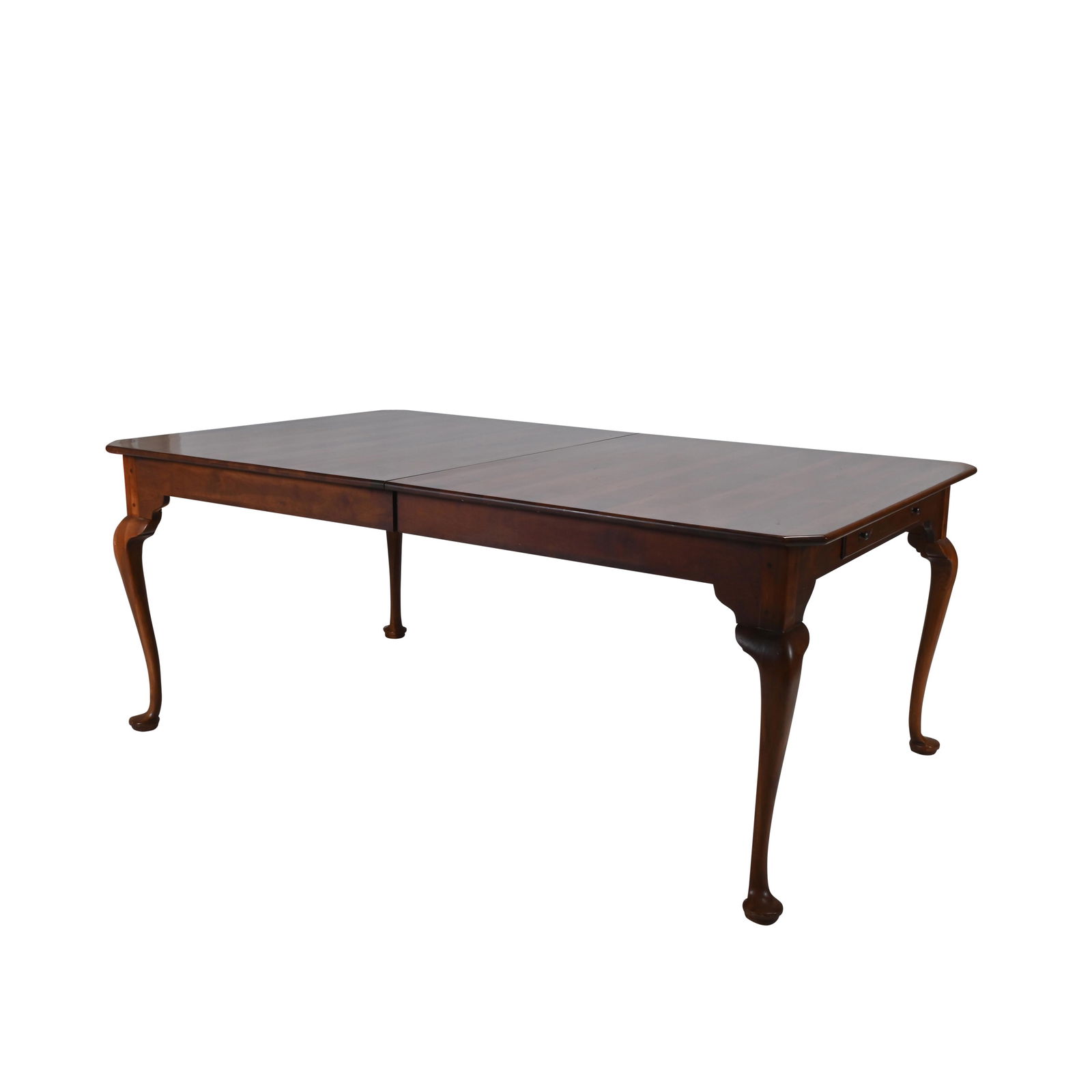 Lexington Queen Anne Style Cherry Dining Table. (1 of 3)