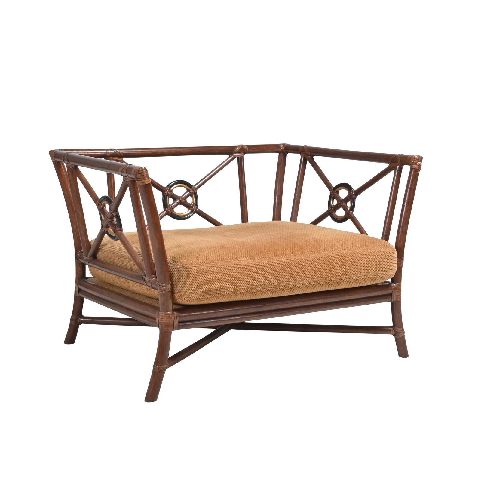 McGuire Three Piece Bamboo Seating Suite. (1 of 7)