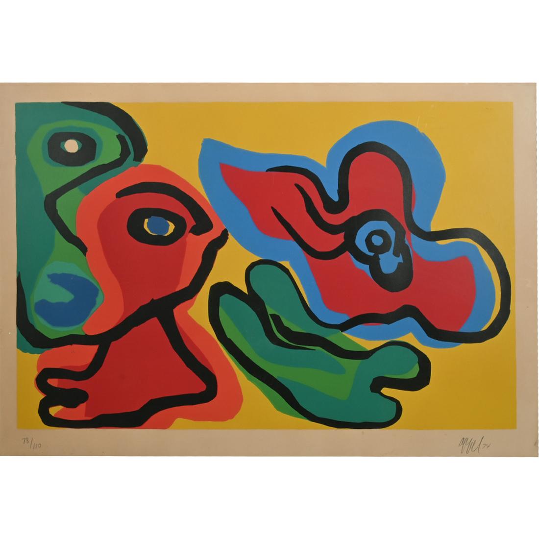 Print, Karel Appel, 1974, (1 of 5)