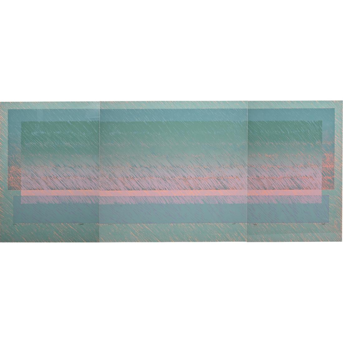 American School "Abstract" silkscreen triptych (1 of 4)