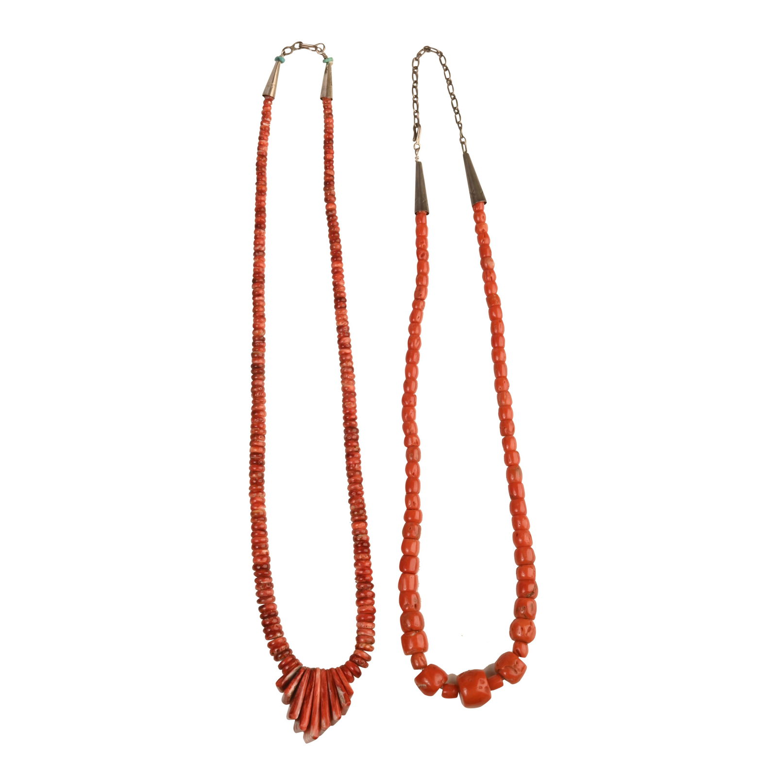 *Collection of Two Native American Coral, Spondylus (1 of 3)