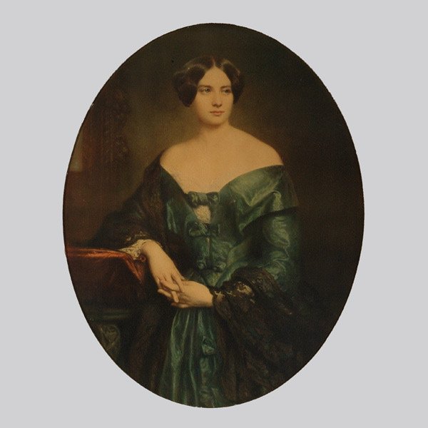 After Gustav Richter Framed Print, Portrait Art