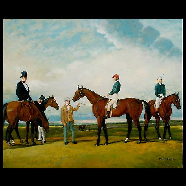 Thomas Baldwin oil, Three Jockeys