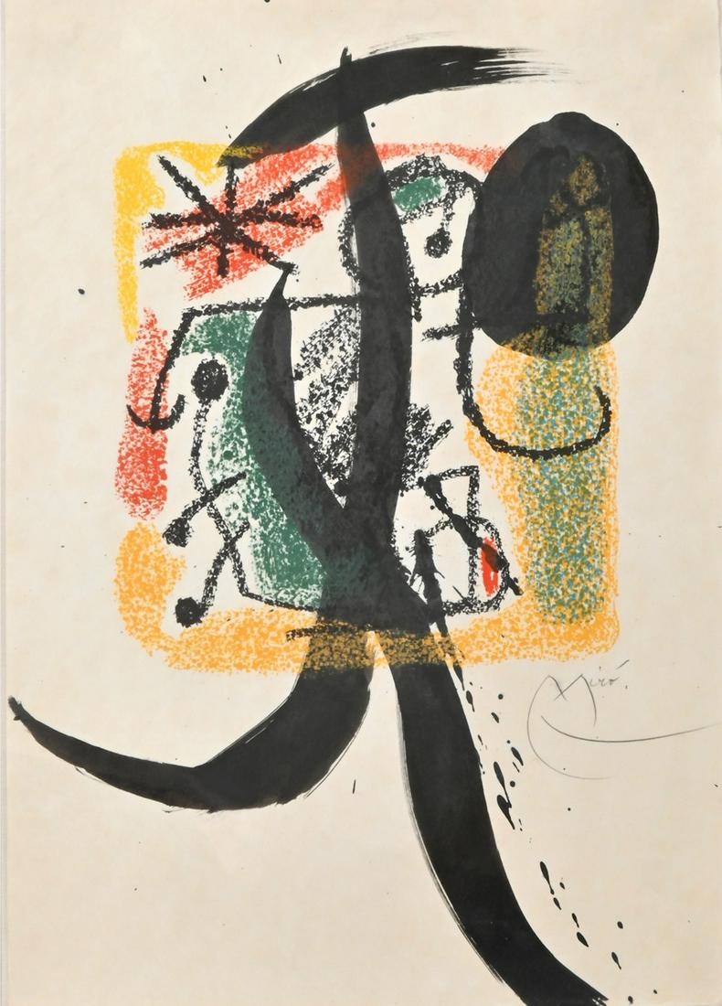 Work on Paper, Joan Miro, Les Essencies de la Terra, (1 of 5)