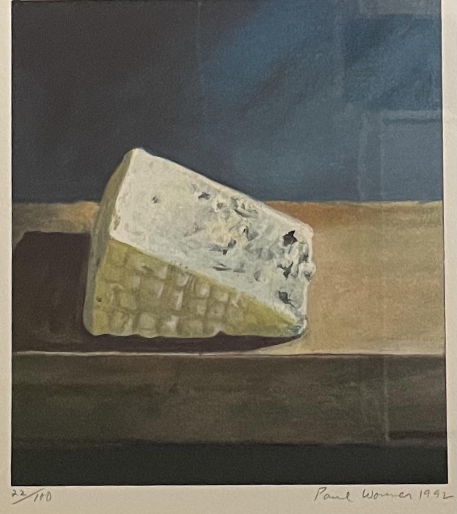 Paul Wonner "Slice of Cheese" lithograph (1 of 3)