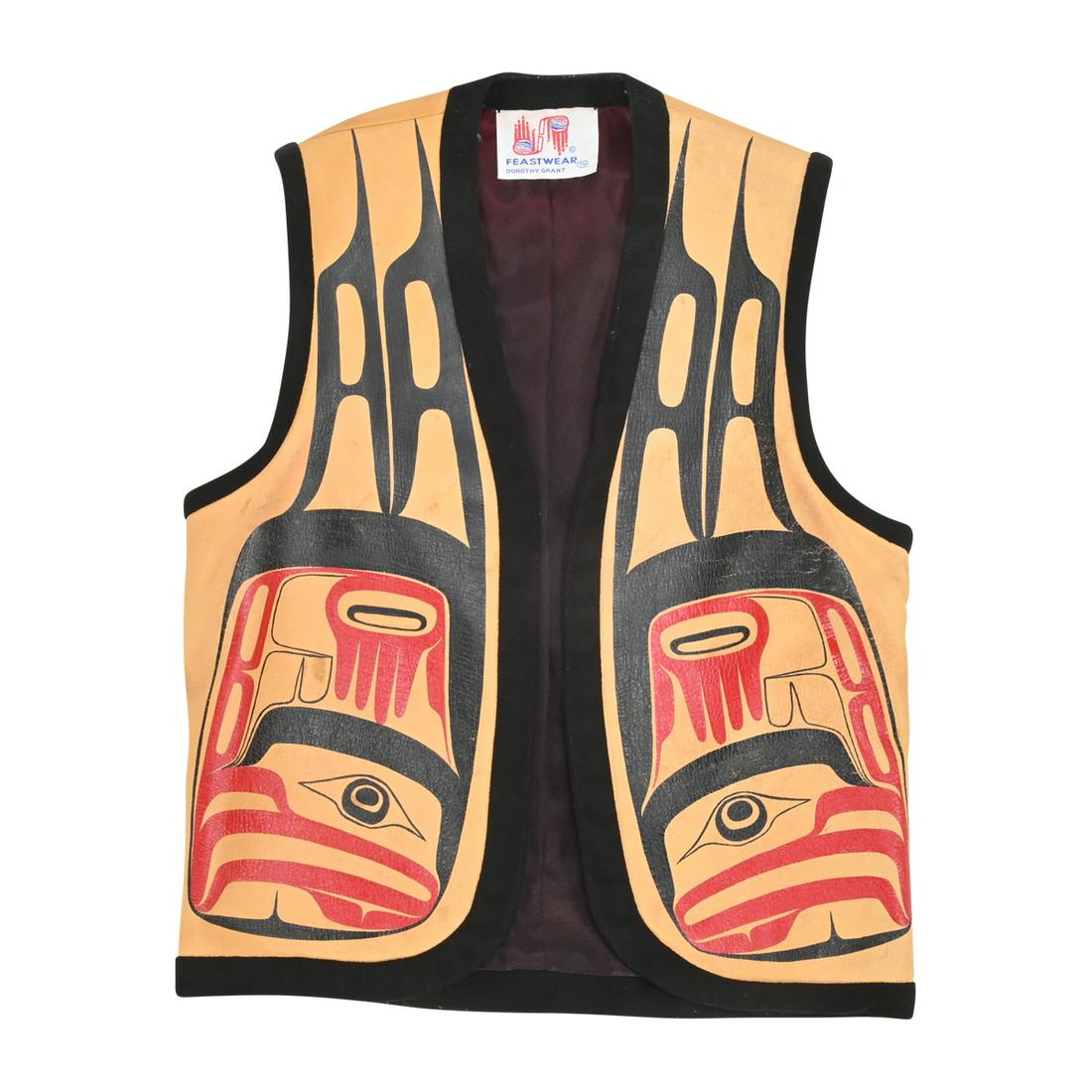 Haida Dorothy Grant with Robert Davidson Feastware (1 of 2)