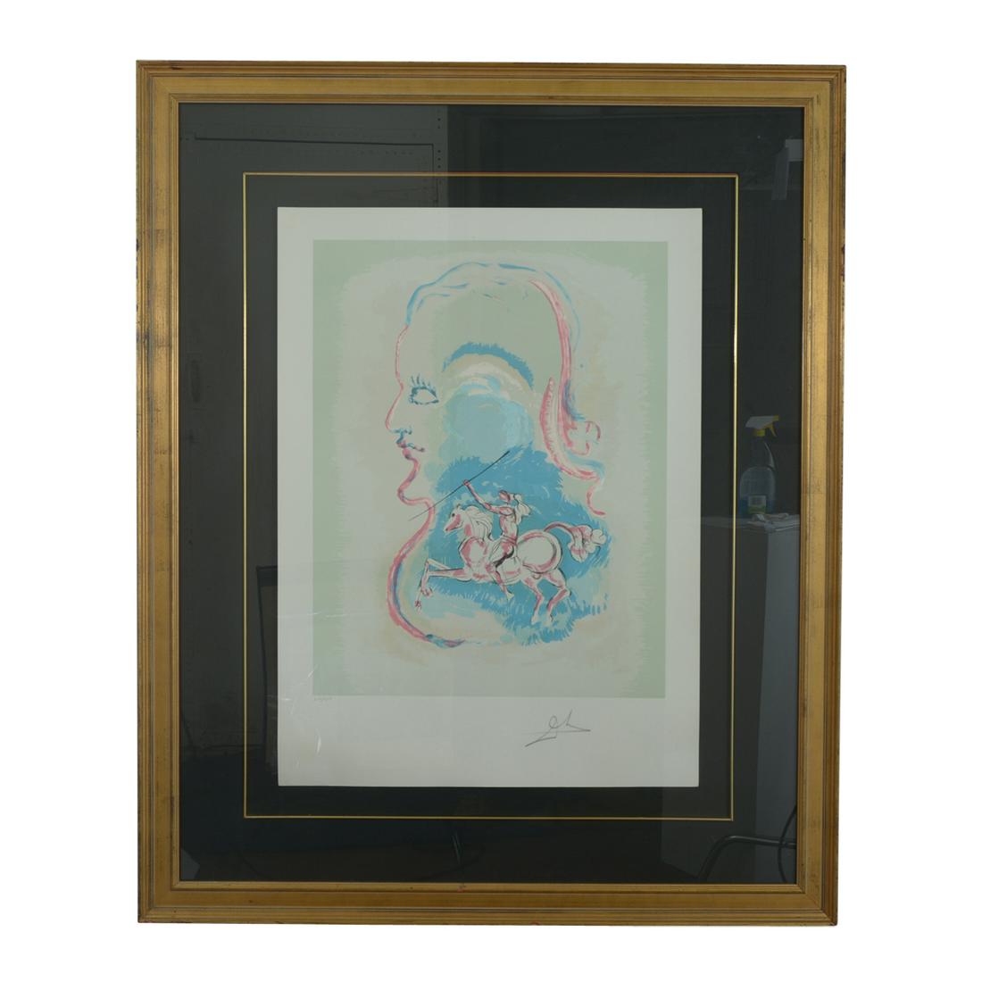 Salvador Dali "Dreams of a Horseman" Lithograph (1 of 1)
